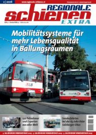 Regionale Schienen Extra 2/2006: Mobilittssystem fr mehr Lebensqualitt in Ballungsrumen (Titelbild)