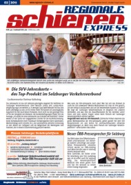 Regionale Schienen Express 2/2011: Die SVV-Jahreskarte  das Top-Produkt im Salzburger Verkehrsverbund (Titelbild)