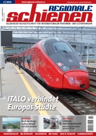 Regionale Schienen 2/2012: ITALO verbindet Europas Stdte (Titelbild)
