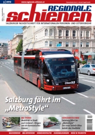 Regionale Schienen 3/2012: Salzburg fhrt im MetroStyle (Titelbild)